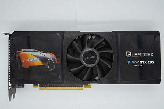 丽台Winfast GTX 295 1792MB显示卡（nVIDIA GTX 285 X2芯片）